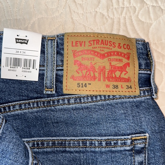 NEW Levi’s 514 straight men’s jeans - Picture 15 of 16